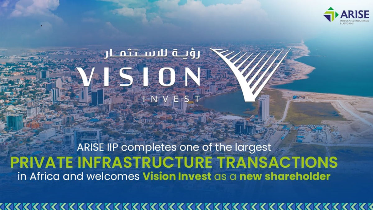 Arise-IIP-Completes-One-of-The-Largest-Private-Infrastructure-Transactions-in-Africa-and-Welcomes-Vision-Invest-as-A-New-Shareholder